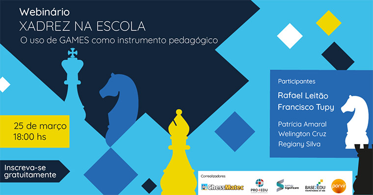 Webinário Xadrez na Escola