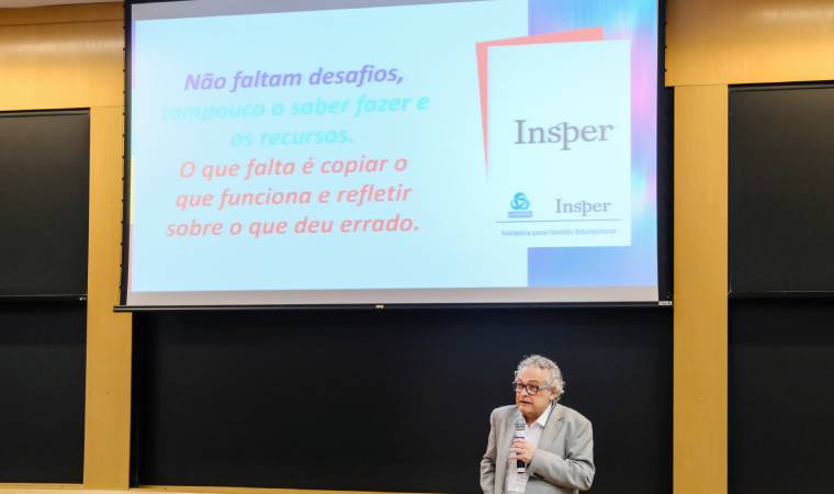 Aula Magna de Ricardo Paes de Barros na reinauguração da Cátedra Unibanco Insper