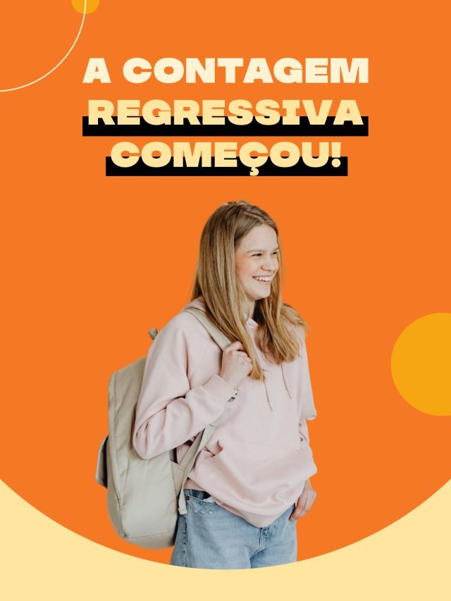 A contagem regressiva começou!